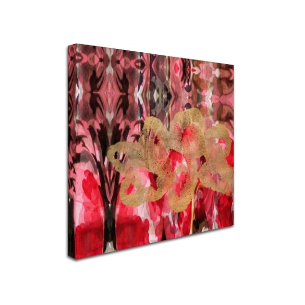 Lisa Powell Braun 'Daisy Abstract' Canvas Art,24x24